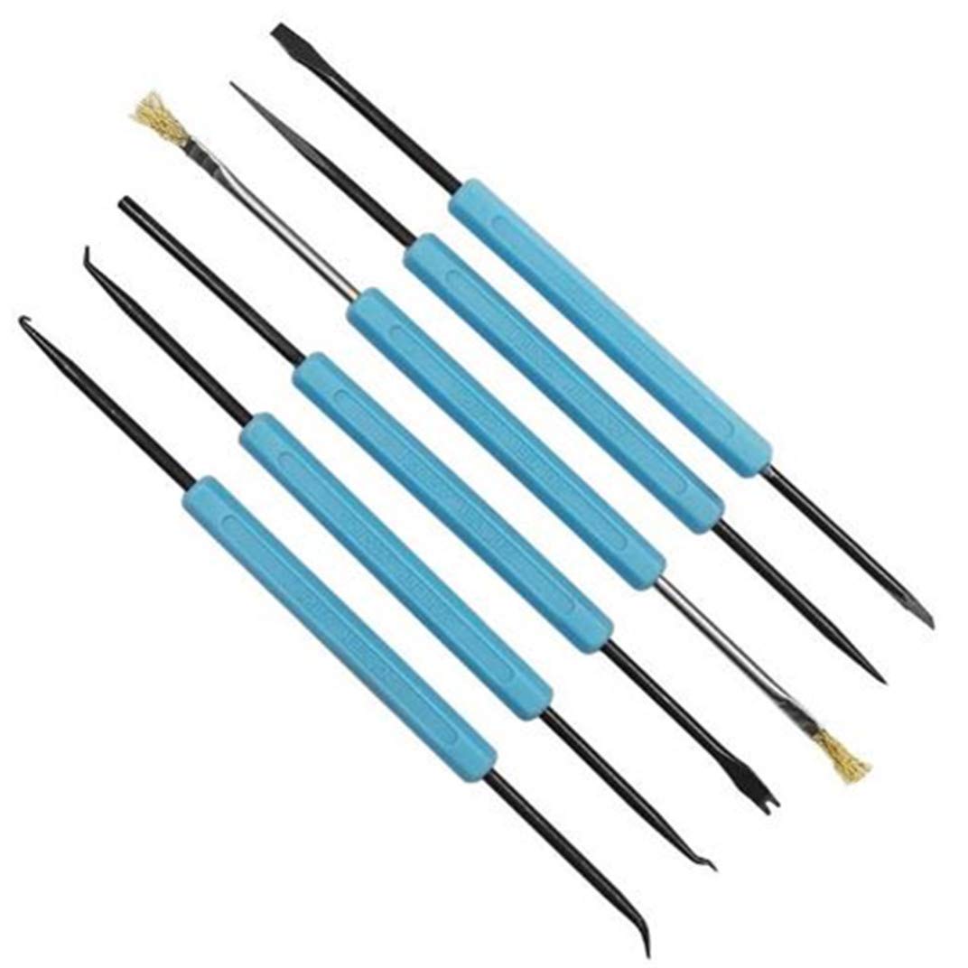 Sponsored Ad – 6 Pcs Model Ship Rigging Belaying Tools, Durable DIY Tools Set for Wooden Model Ship Building Stick and String Models PCB Board DIY Soldering Electronic Projects