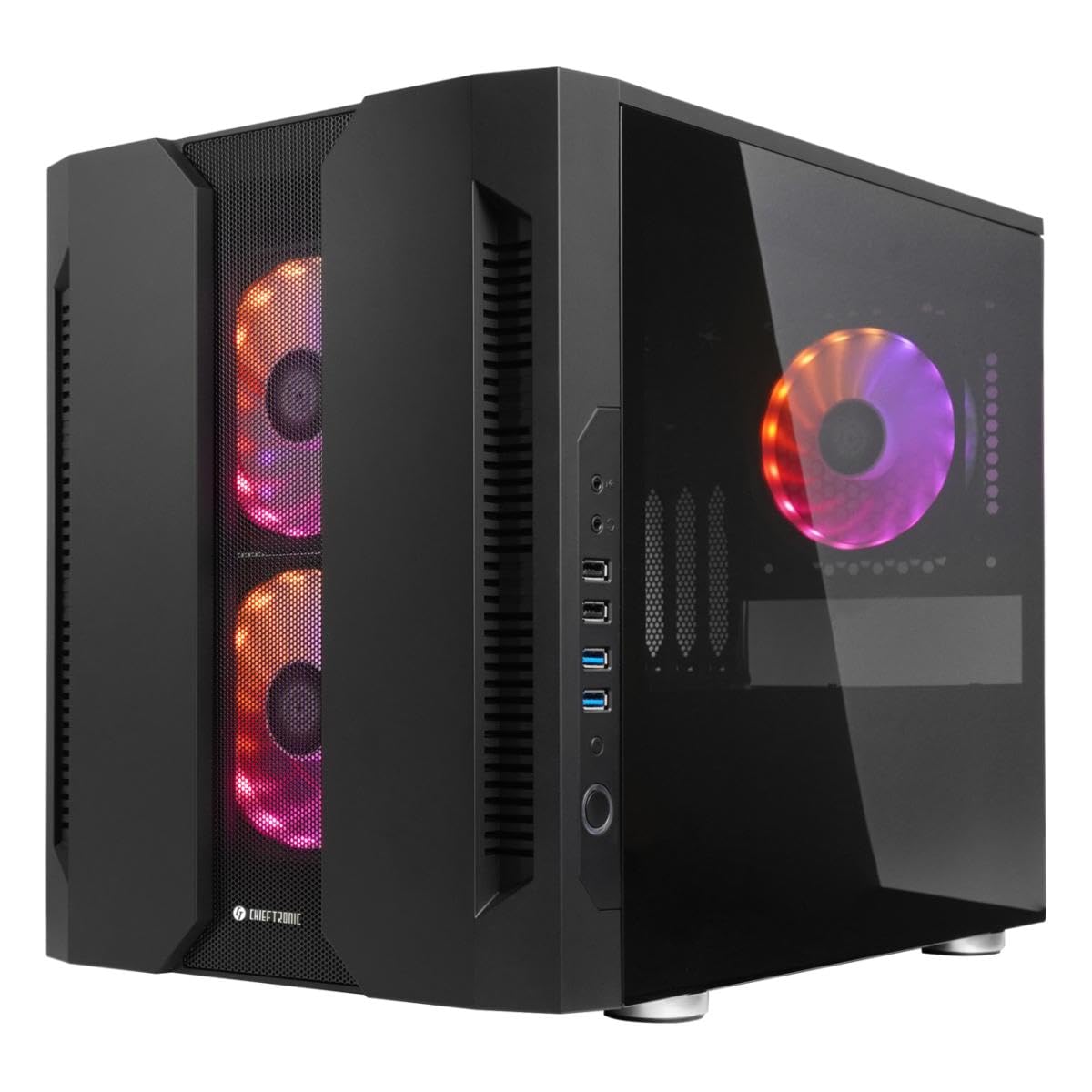 CAJA PC CHIEFTRONIC M2 GM-02B-OP, TORRE GM-02B-OP