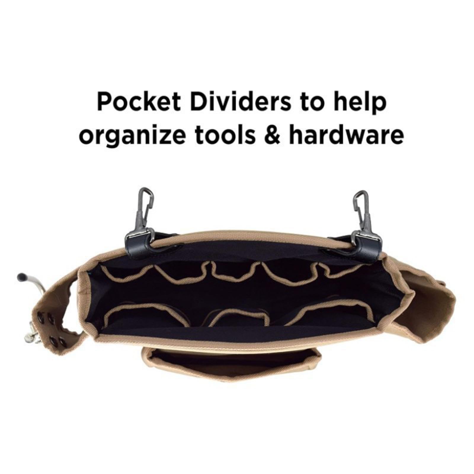 Cinturón Portaherramientas con Correas para Los Hombros, Organizador, Transpirable, Cintura Ajustable, con Múltiples Bolsillos, Ideal para...