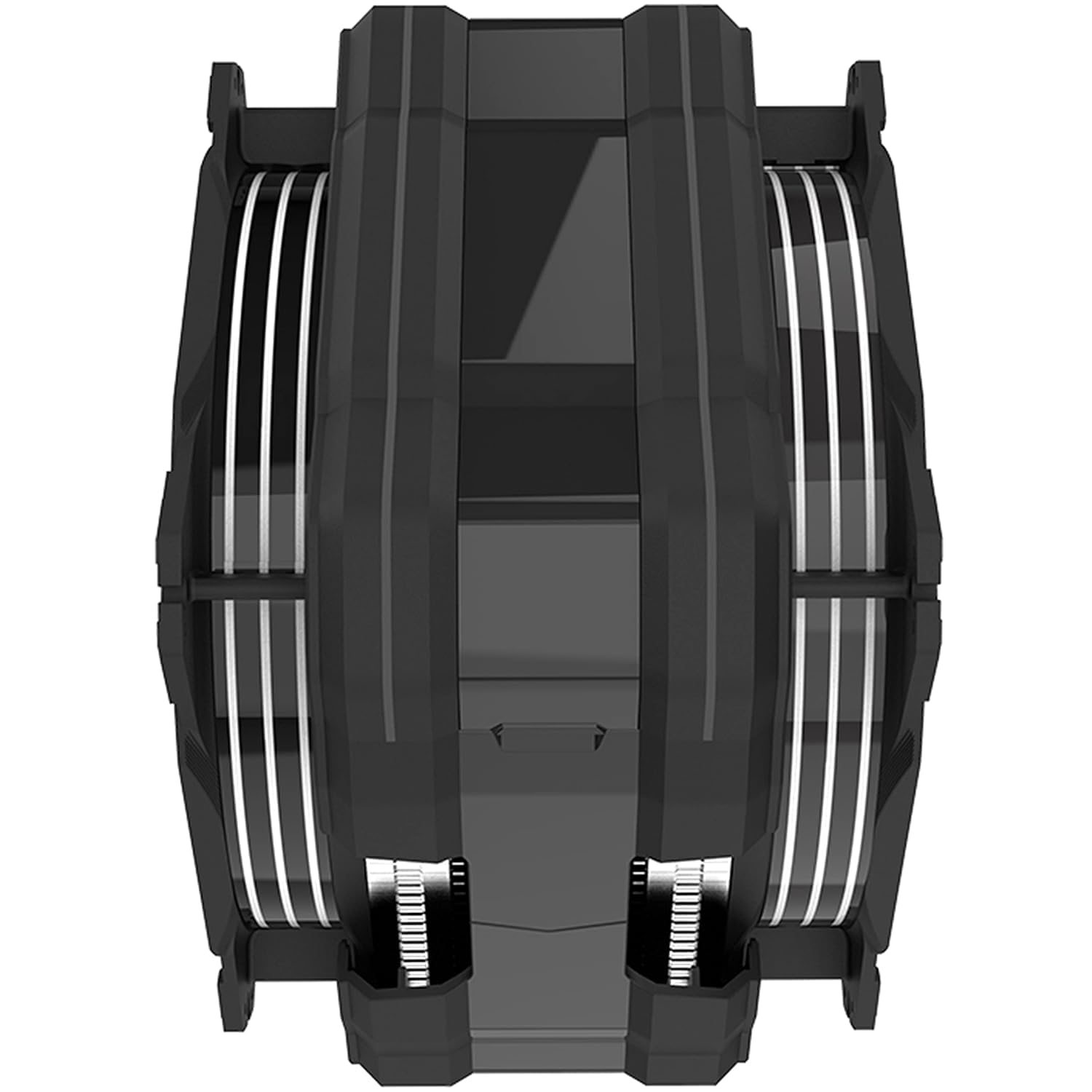 SIMPLETEK Radiator procesora RGB z wyświetlaczem LCD M120D-PLUS II | Gniazdo AM4 AM5 | 230 W, wentylator 120 mm, czarny