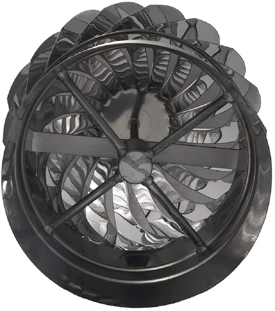 Cappello girevole in acciaio inox per canne fumarie (DN 130)