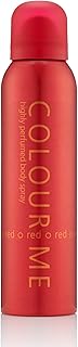 COLOUR ME Red Perfume for Women. 150ml Body Spray, Luxury Fragrance - Womens Perfume, Long Lasting Fragrance for Women by Milton-Lloyd