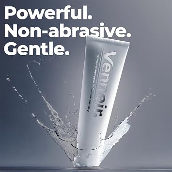 Professional Toothpaste for Veneers, Implants, Bonding, Crowns & Natural Teeth —Effective Stain Removing, Natural, SLS Free, Pro Enamel Repair