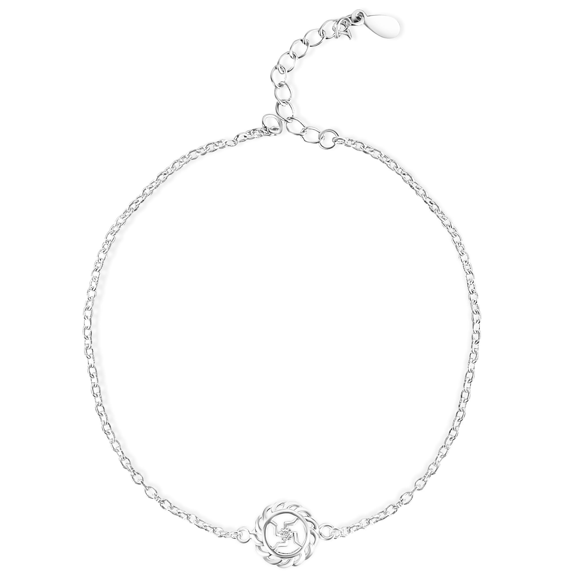 Silver Chest 925 Pure Silver Rakhi for Brother - Adjustable Pure Sterling Silver Bracelet for Men and Boys |Design - Swastik Design in Silver Chain (B0C7QKJKJ3) Amazon Price History, Amazon Price Tracker
