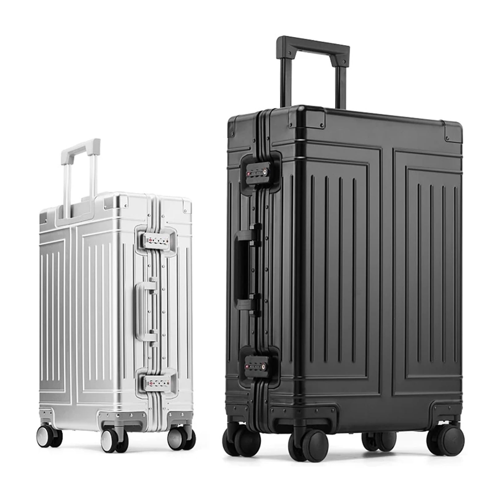 Valigia da viaggio 20 "24" 26 "30" pollici alluminio trolley valigia