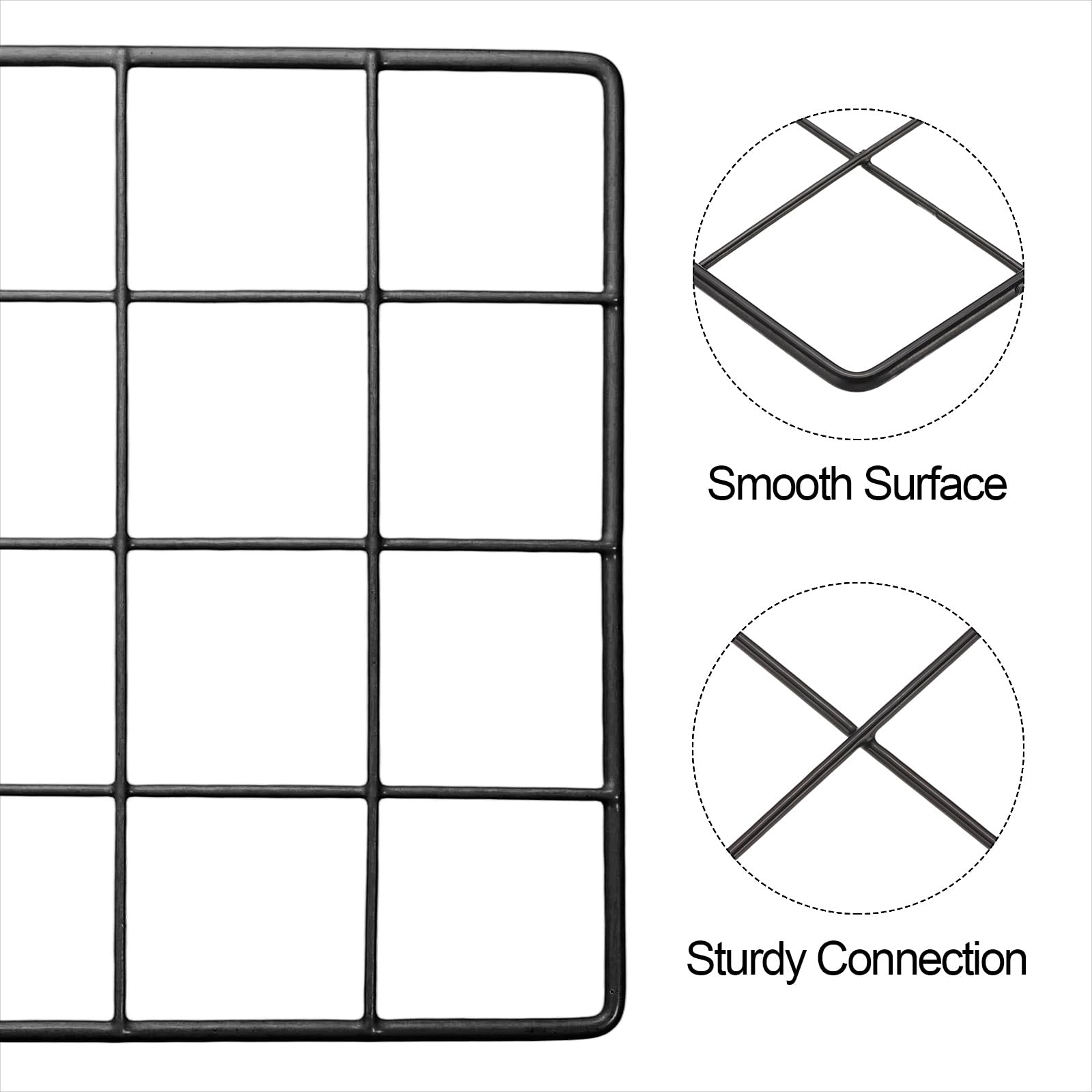 PATIKIL 40x20cm Wire Grid Panel - Image 3