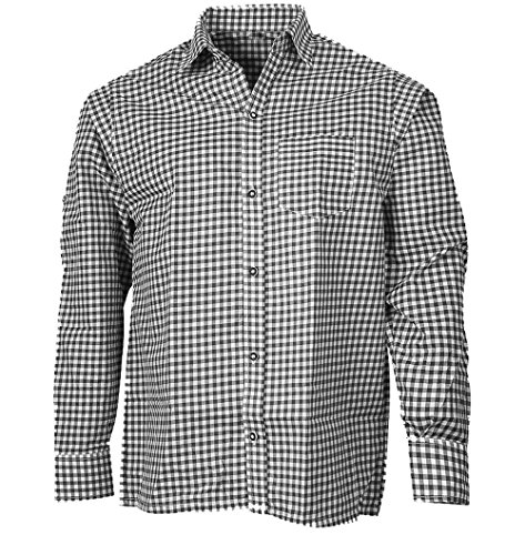 Klederdrachtset leren broek met bretels + klederdrachthemd Beierse Oktoberfest (broek + overhemd) SLS03 - Afbeelding 4