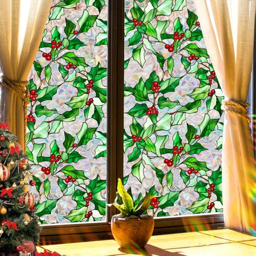 Vinilo Decorativo para Ventanas con Diseño Navideño miniatura 6