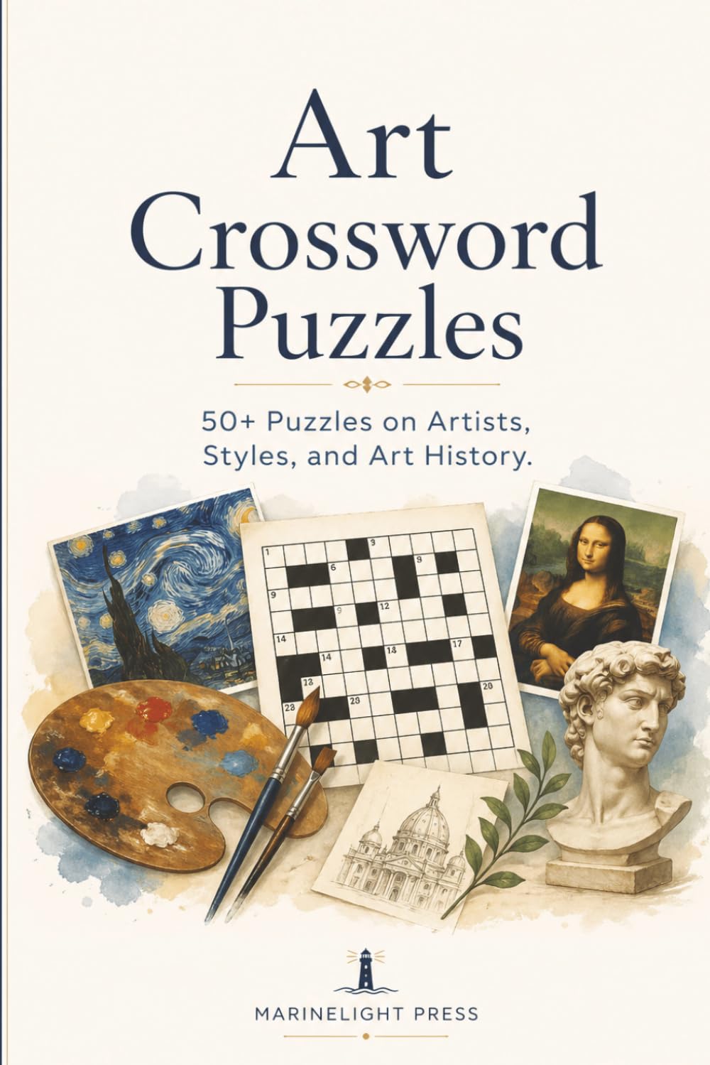 Art Crossword Puzzles: 50+ Puzzles on Artists, Styles, and Art History