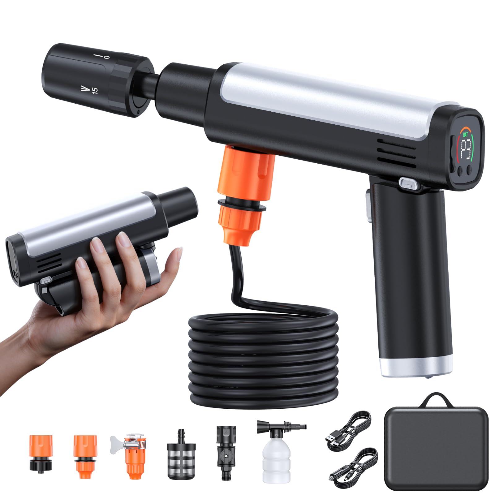 RURRBOOB Foldable Cordless Washer
