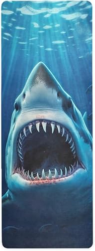 Miniatura 10 de Skull Yoga Mat for Women Men 71" x 26" Non Slip Exercise & Fitness Mat 1mm Thick Workout Mat for Yoga, Pilates, Come with Storage Bag