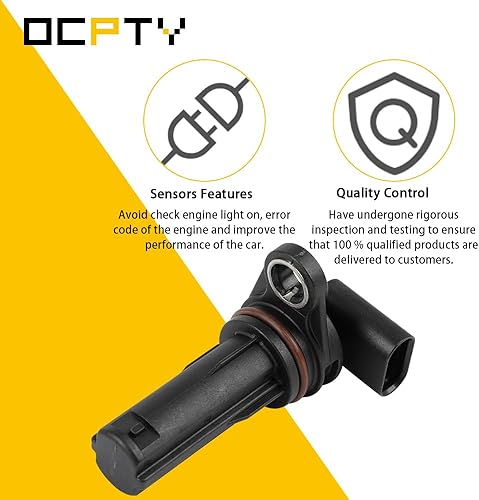 Miniatura 46 de OCPTY Sensor de posición del cigüeñal del motor (CPS) se adapta a 2006-2014 para Hyundai Sonata, 2010-2013 para Hyundai Tucson, 2010-2013 para Kia