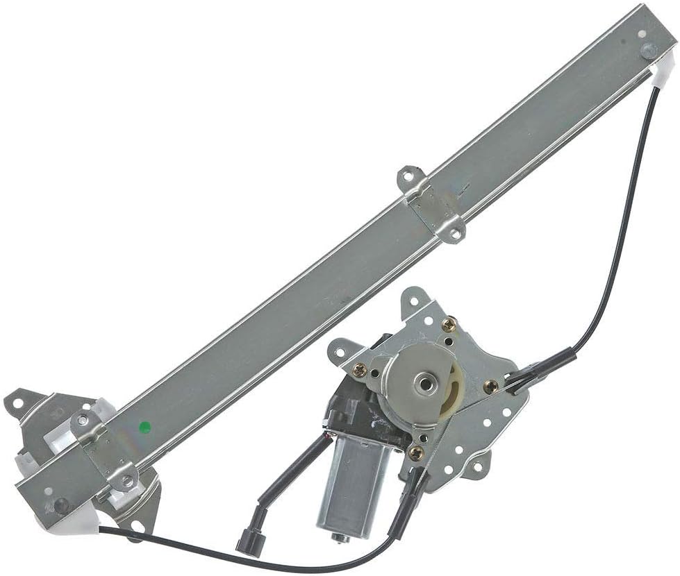 YHTAUTO Front Passenger Side Power Window Regulator With 2-Pin Motor Assembly for Nissan Sentra 2000-2006, Sedan