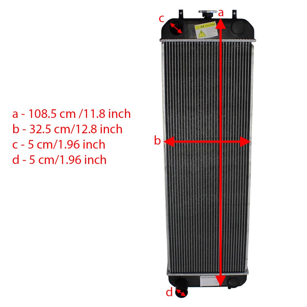 2d2d＆HOT  Radiator for Hitachi ZX240 ZX250W 4650352 4693832 Y232111001