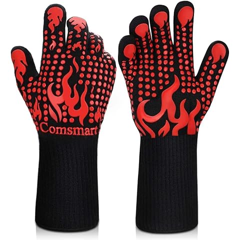 Heat Resistant Grilling Gloves by ASelected Cover