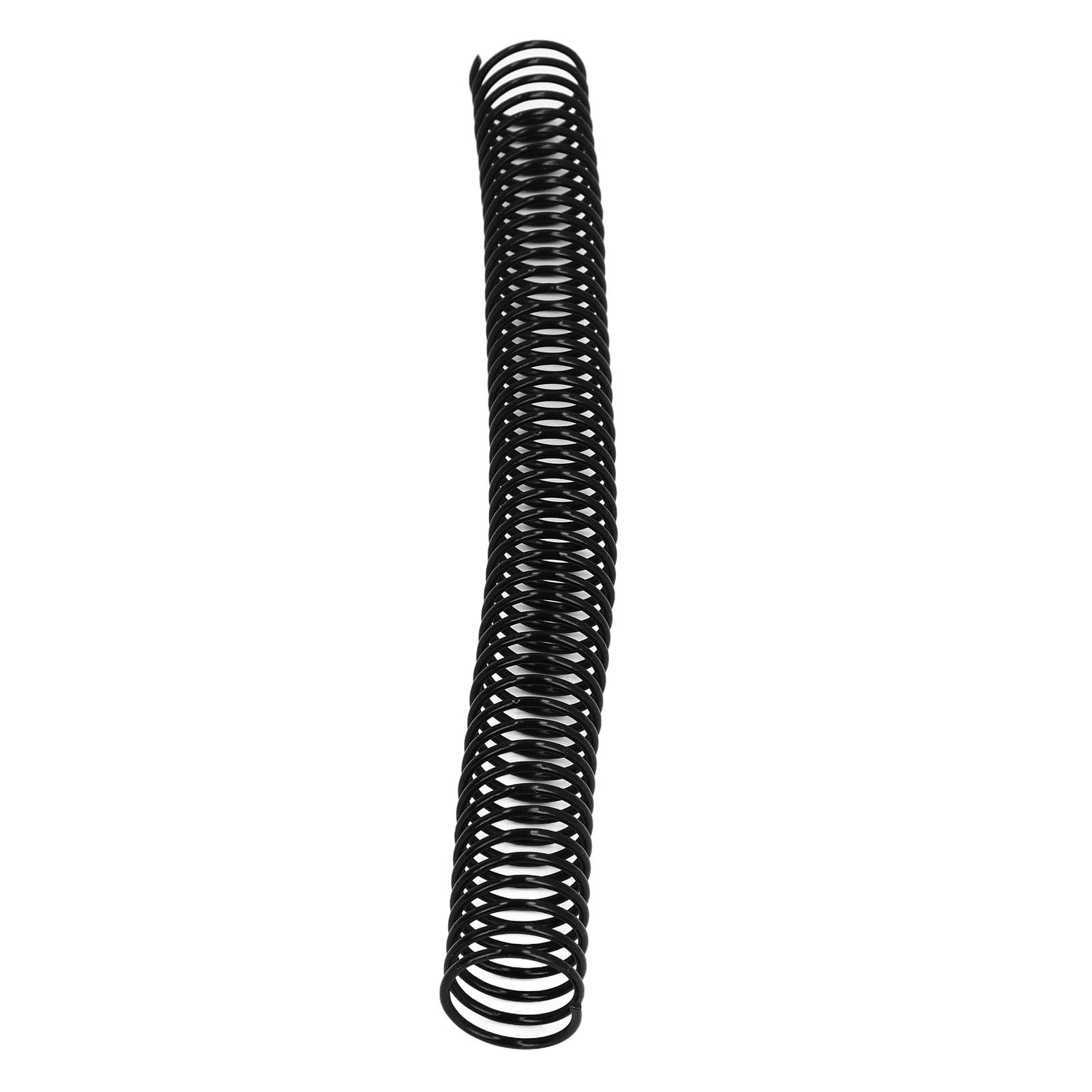 BOBINE PER RILEGATURA A SPIRALE DORSO IN FILO SPIRALE IN PLASTICA 215 FOGLI CAPACITÀ PER DOCUMENTI TECNICI (Nera)