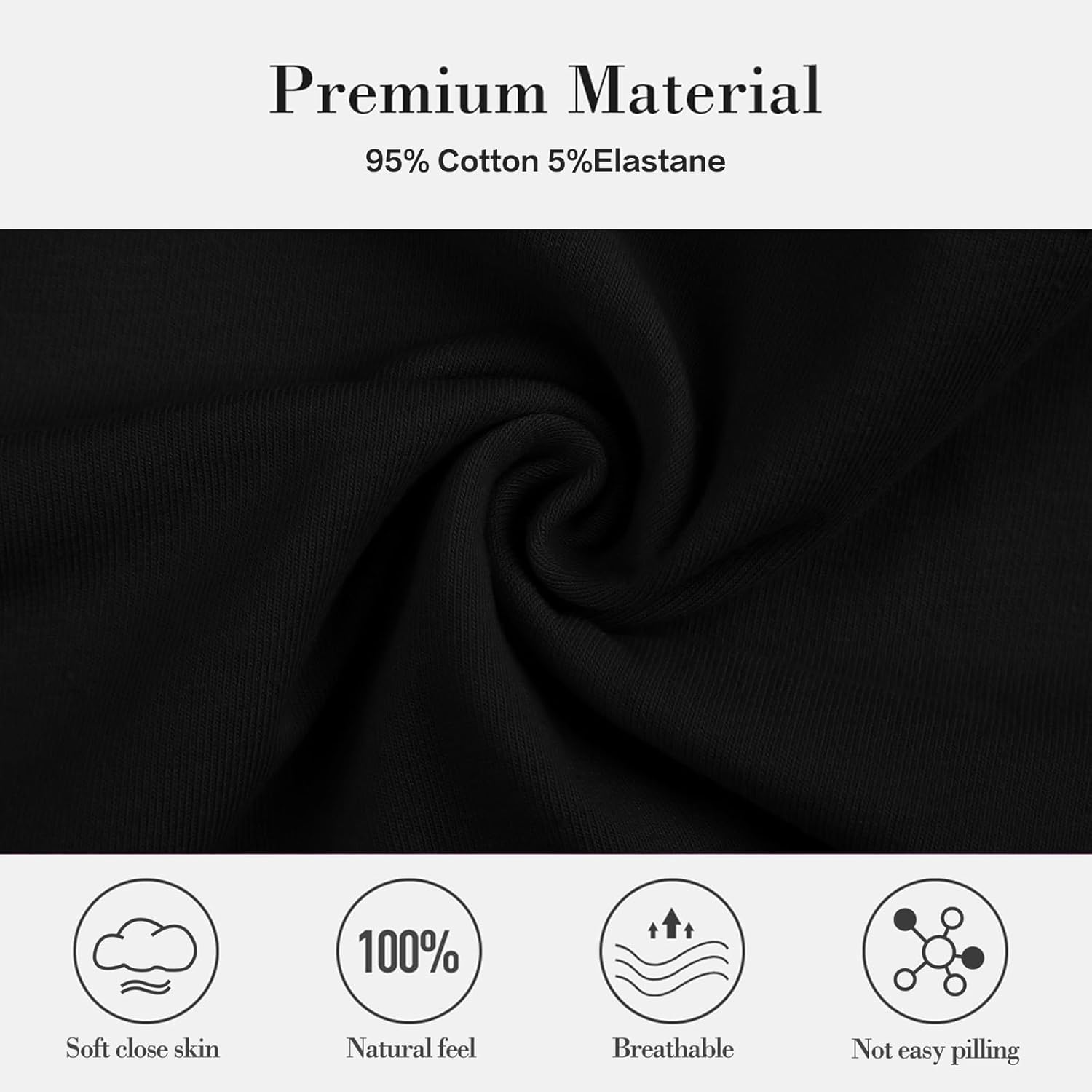 ADOVAKKER Women Cotton Thongs Underwear 7Pack Sexy Lace Seamless Comfortable Panties Multipack - Image 5