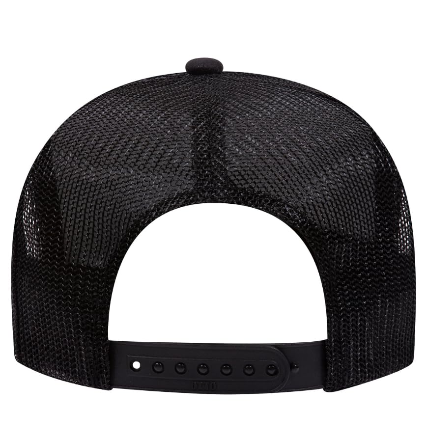 Image of Otto Cap 5-Panel High Crown Mesh Back Trucker Hat
