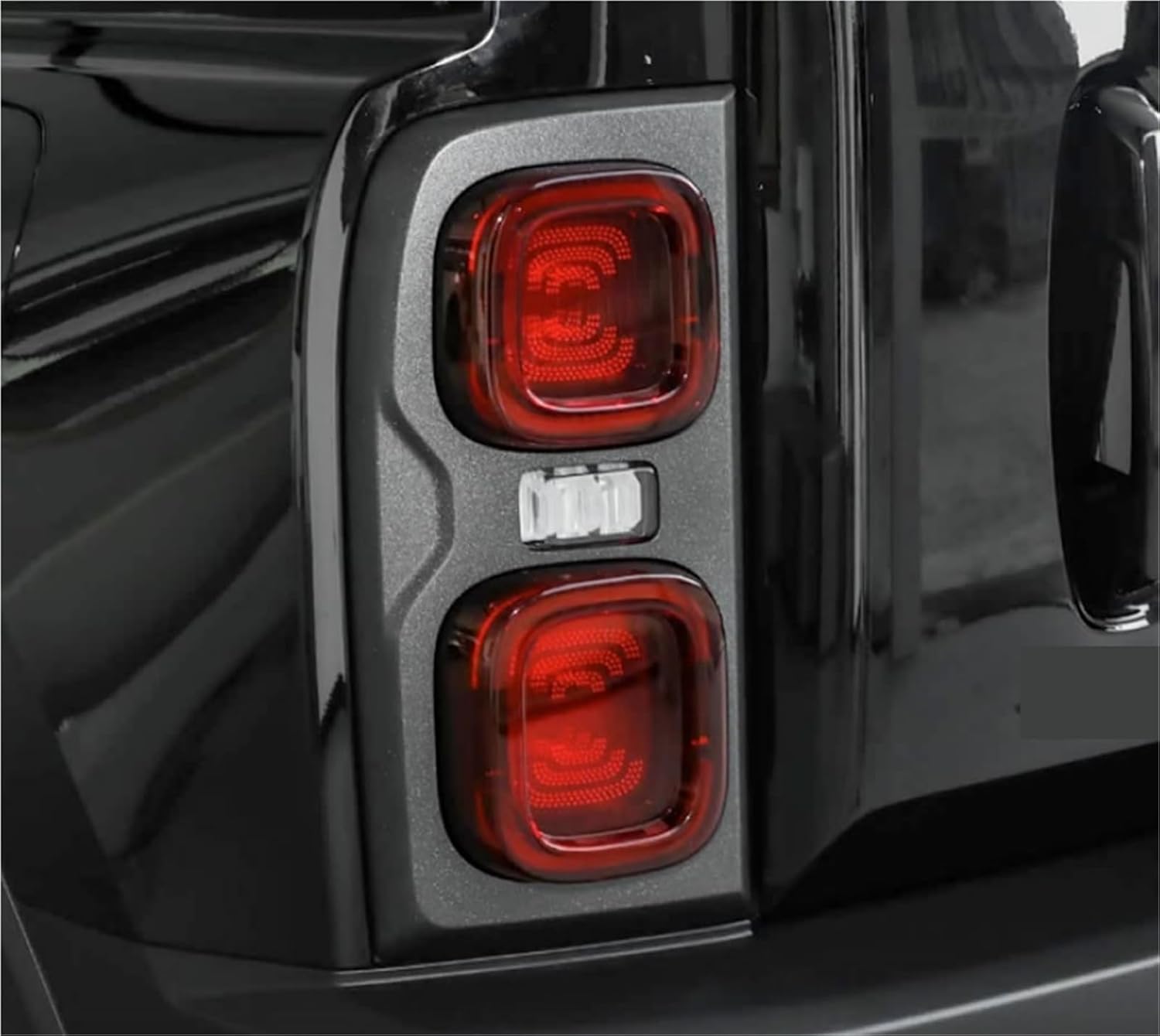 For Great Wall Haval H9 Menglong 2023 2024 Car Accessories Tail Lamp Cover Taillight Shell Rear Brake Lights Mask(1PCS left side)