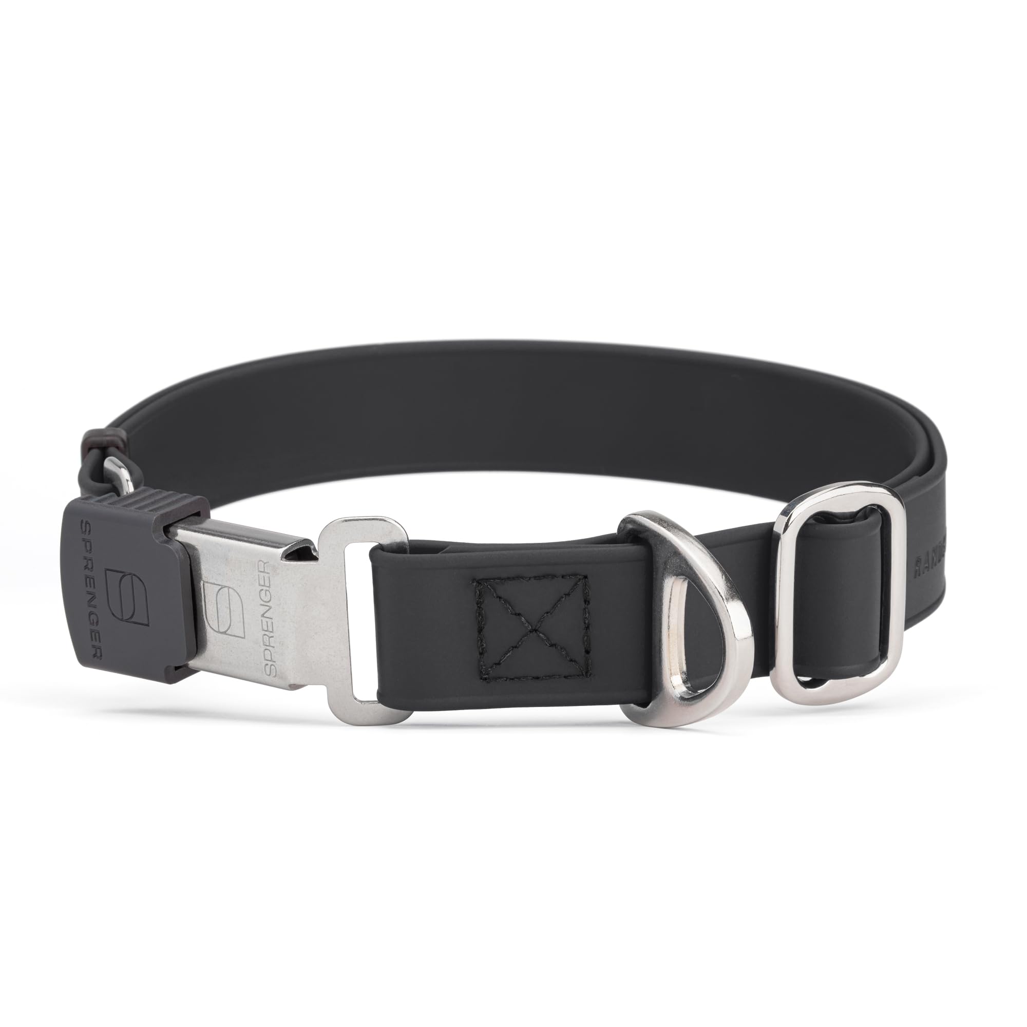 RandStark Biothane Waterproof Durable Dog Collar with Herm Sprenger