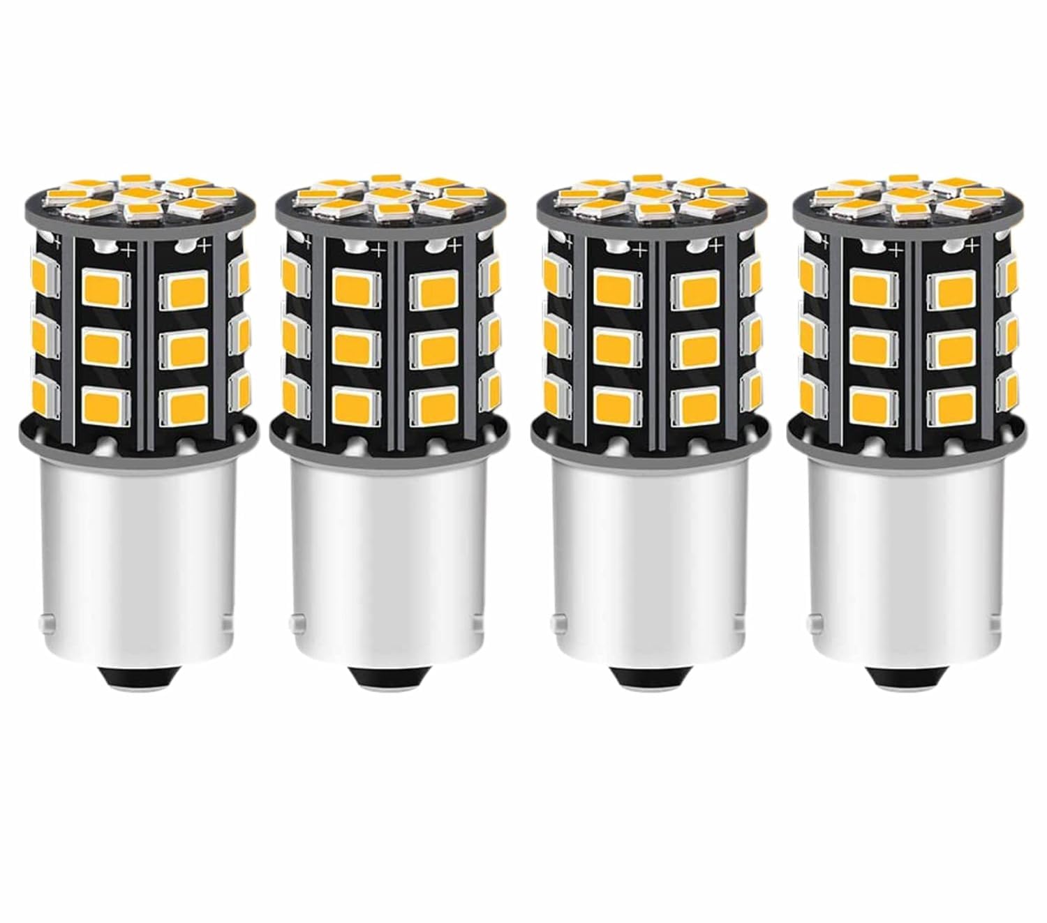 Miwings (6 Month Warranty Super Bright 360° Reflecting Straight PIN LED Indicator Bulbs Light 33 SMD (STRAIGHT PIN LED (Pack of 4)-image-45