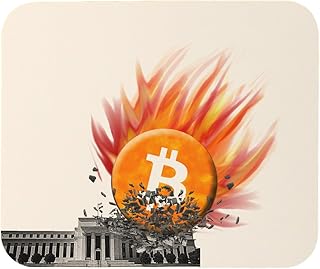 Bitcoin Smashes Federal Reserve Mouse Pad