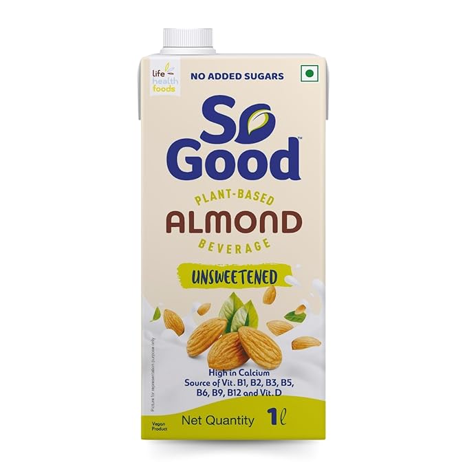 So Good Plant Based Almond Beverage Unsweetened