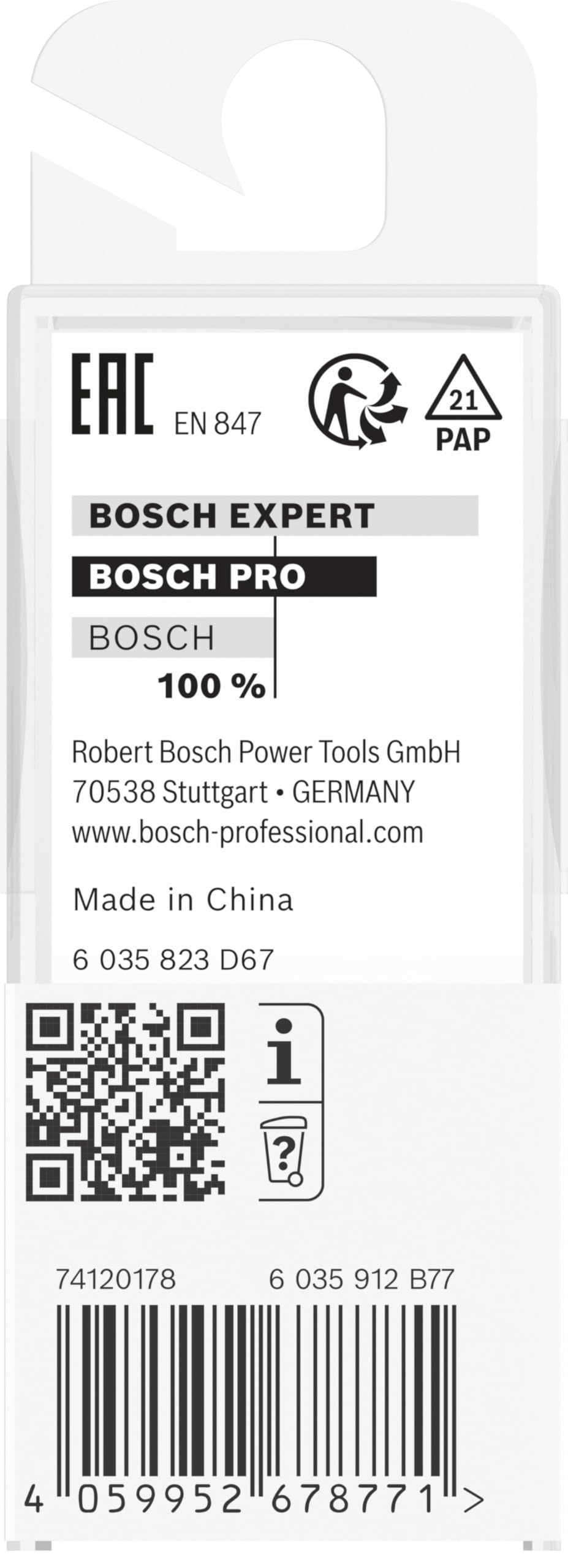 Bosch 1x Frez prosty płaski PRO, dwa rowki (do Miękkie drewno, Twarde drewno, Ø 16 mm, Professional Akcesoria Frez ręczny, Frez krawędziowy)