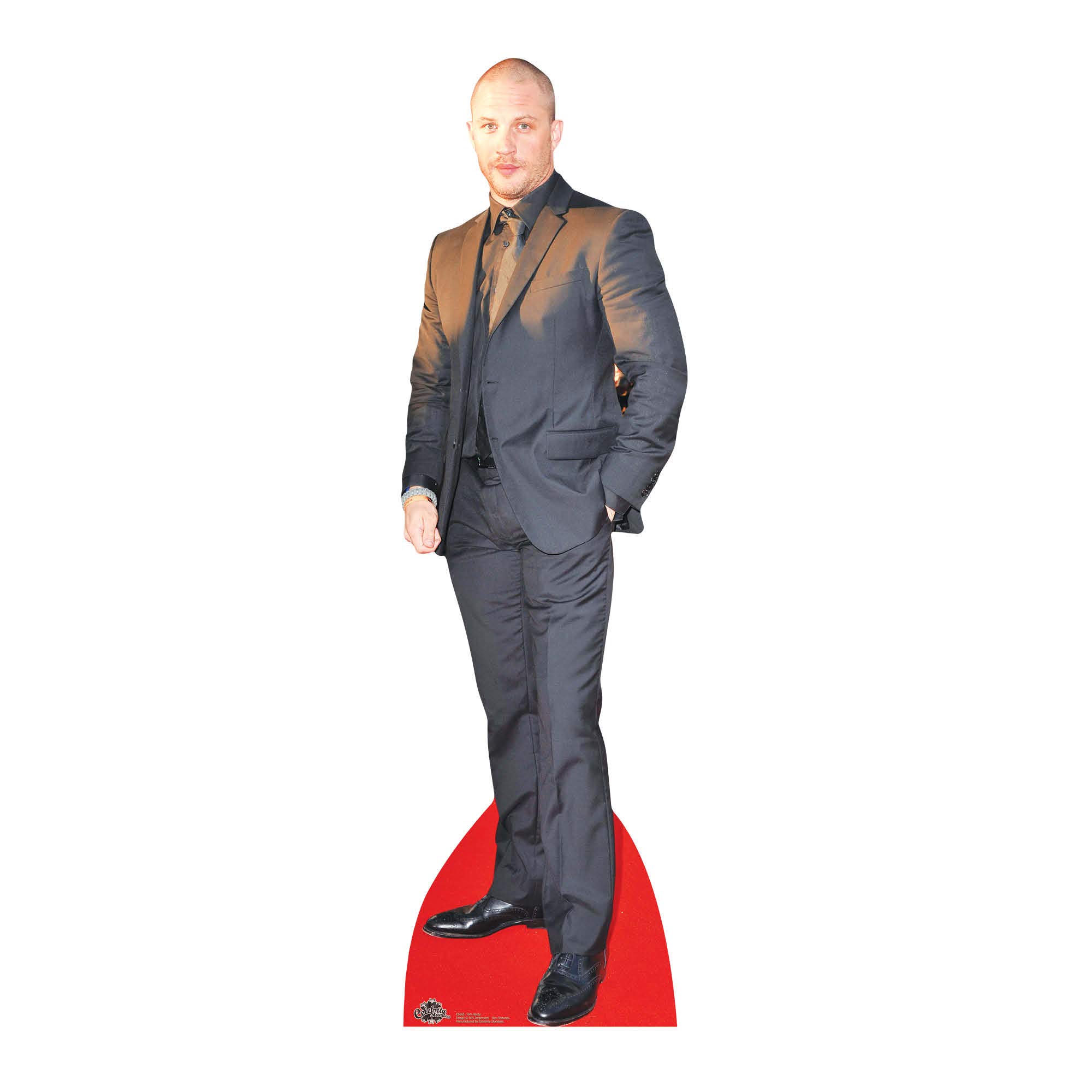 CS565 Star Cutouts Tom Hardy Gift Part Decoration Birthday Supplies Movie Star Cardboard Cutout Amazing Quality Photo Image