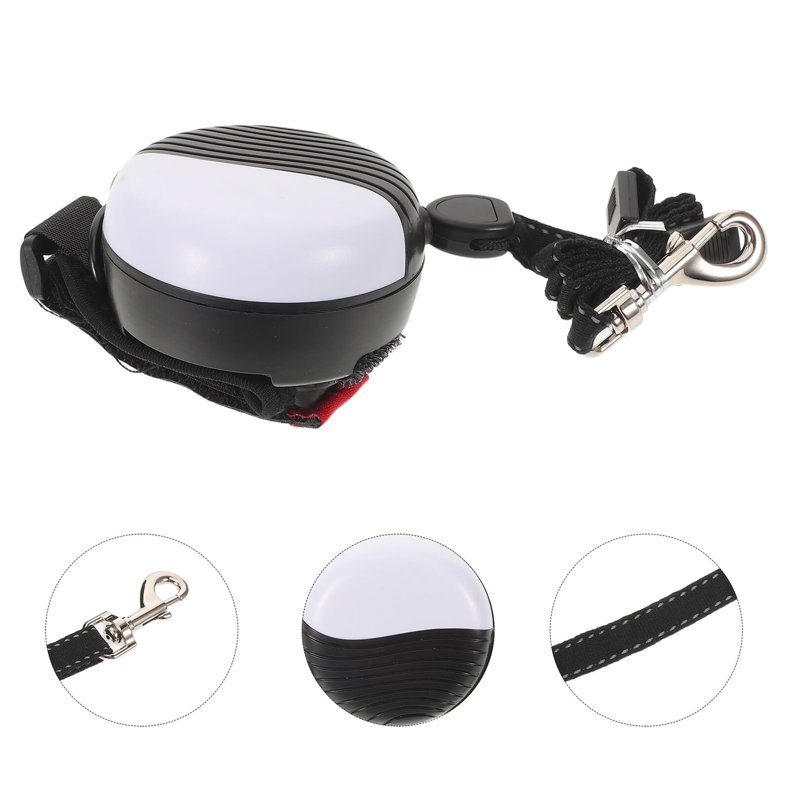 Levemolo Guinzaglio Retrattile Automatico per Cani 3 Metri Cinturino da Polso Resistente alla Masticazione Estensibile per Cani Piccoli Medi e Grandi per Passeggiate Sicure e senza