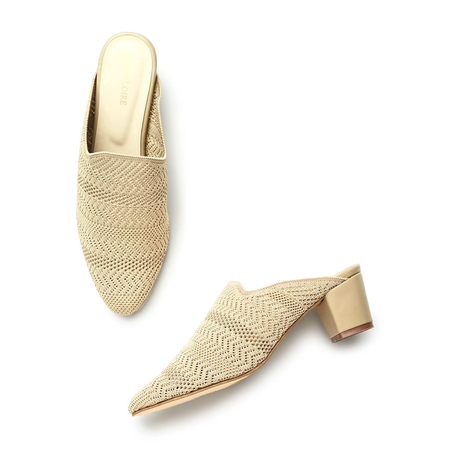 Marc Loire Women Casual Soft Comfortable Beige Block Heels,size: 5 (B0BBV8JT89) Amazon Price History, Amazon Price Tracker