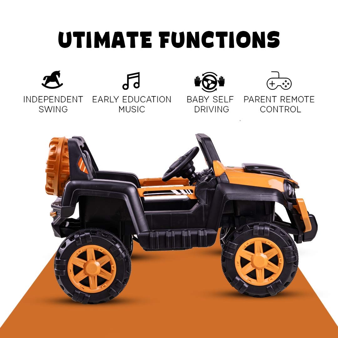 Baybee Dodge Rechargeable BatteryOperated Ride on Electric Car for