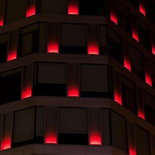 Miniatura 8 de LED Wall Washer Light with RF Remote, Linkable 144W RGBW Dimmable LED Floodlights for Outdoor Building Wall, Landscape, Wedding, Sign, Commercial