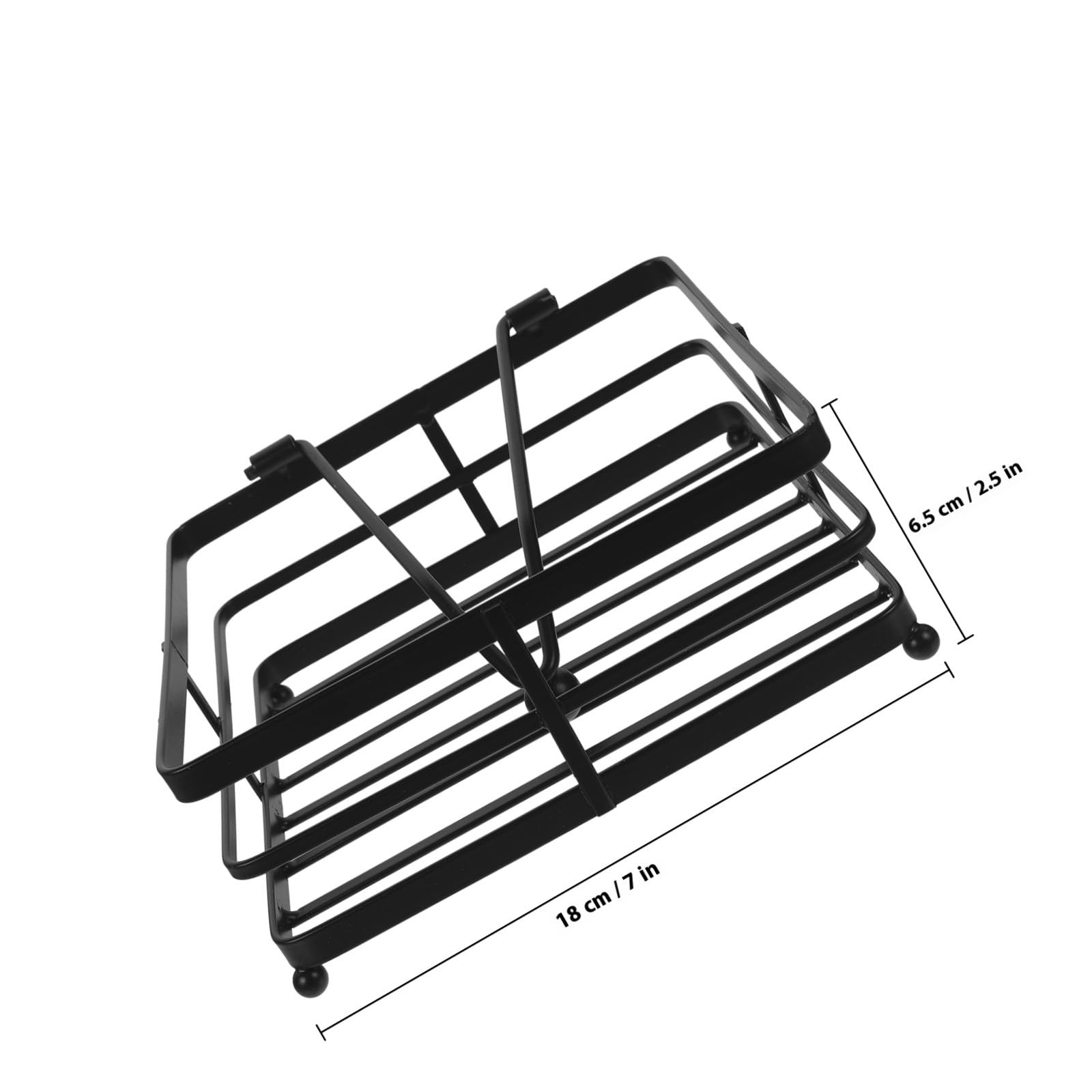 SUPVOX Dispensador de Servilletas para Encimera de Hierro Duradero Bandeja Porta Servilletas, Adecuado para Cocina y Restaurante