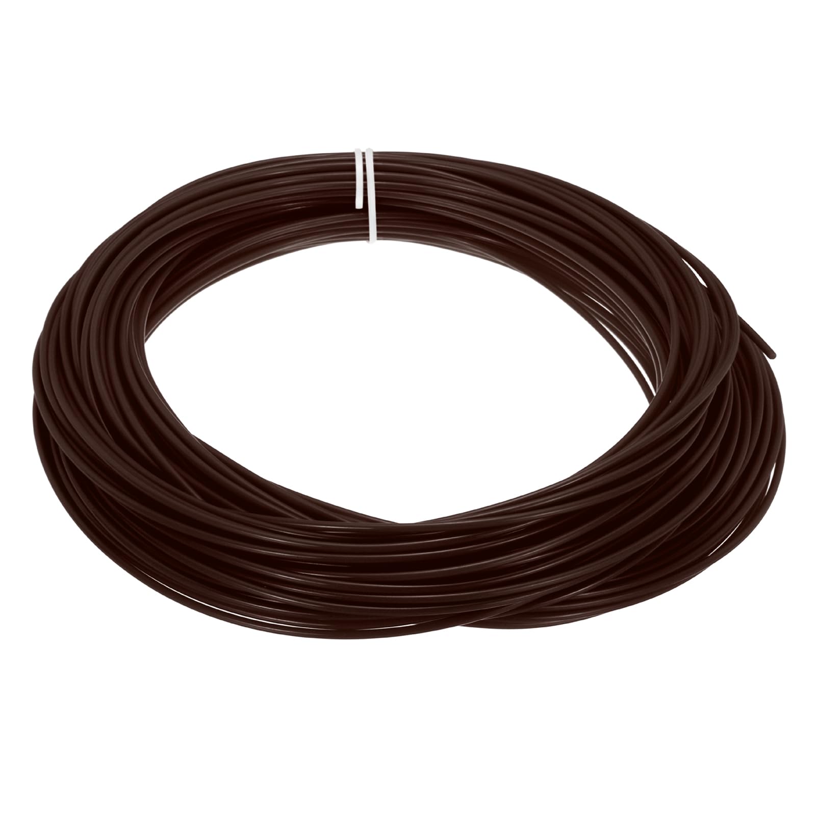 PATIKIL Wicker Repair Kit, 98 ft 2.4mm Round Synthetic Rattan Material Plastic Wicker Woven Rattan Set for DIY Craft and Weaving Basket Making, Velvet Chocolate