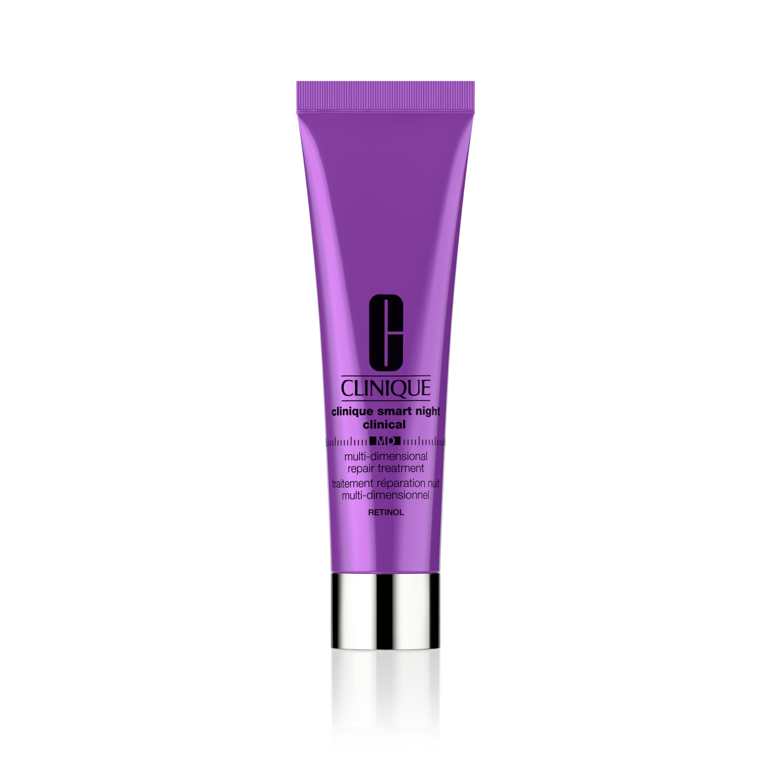 Clinique Smart Night Clinical MD Multi-Dimensional Repair Treatment Retinol | Anti-Ageing + Hydrating Retinol Cream, 30 ml.