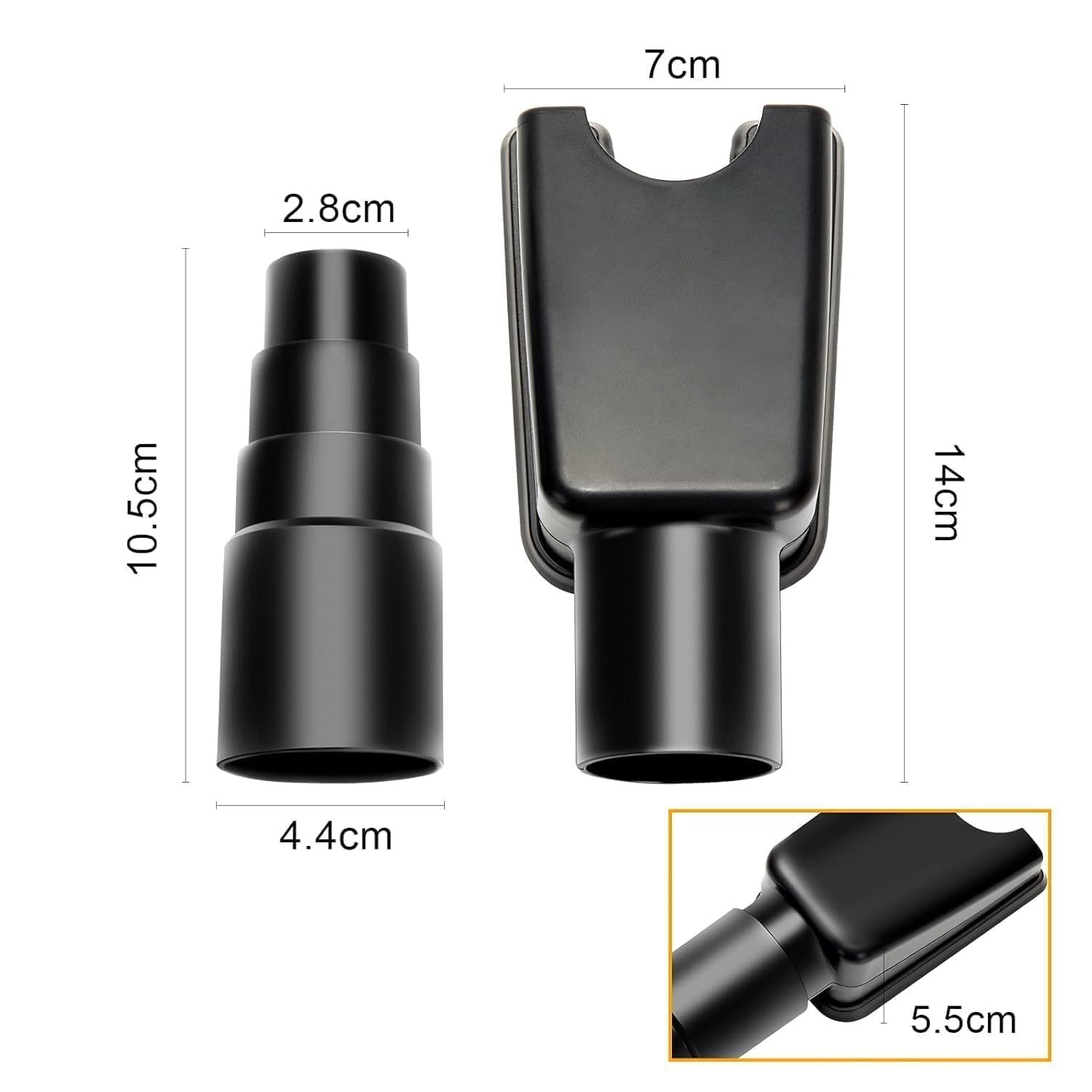 Cyrox Drill Dust Cover Collector Scalable Rubber Dustproof Dust Catcher Tools Drill Hole Extraction Tool Vacuum Attachment Dust Collector Dust Cover (1Pcs) 4