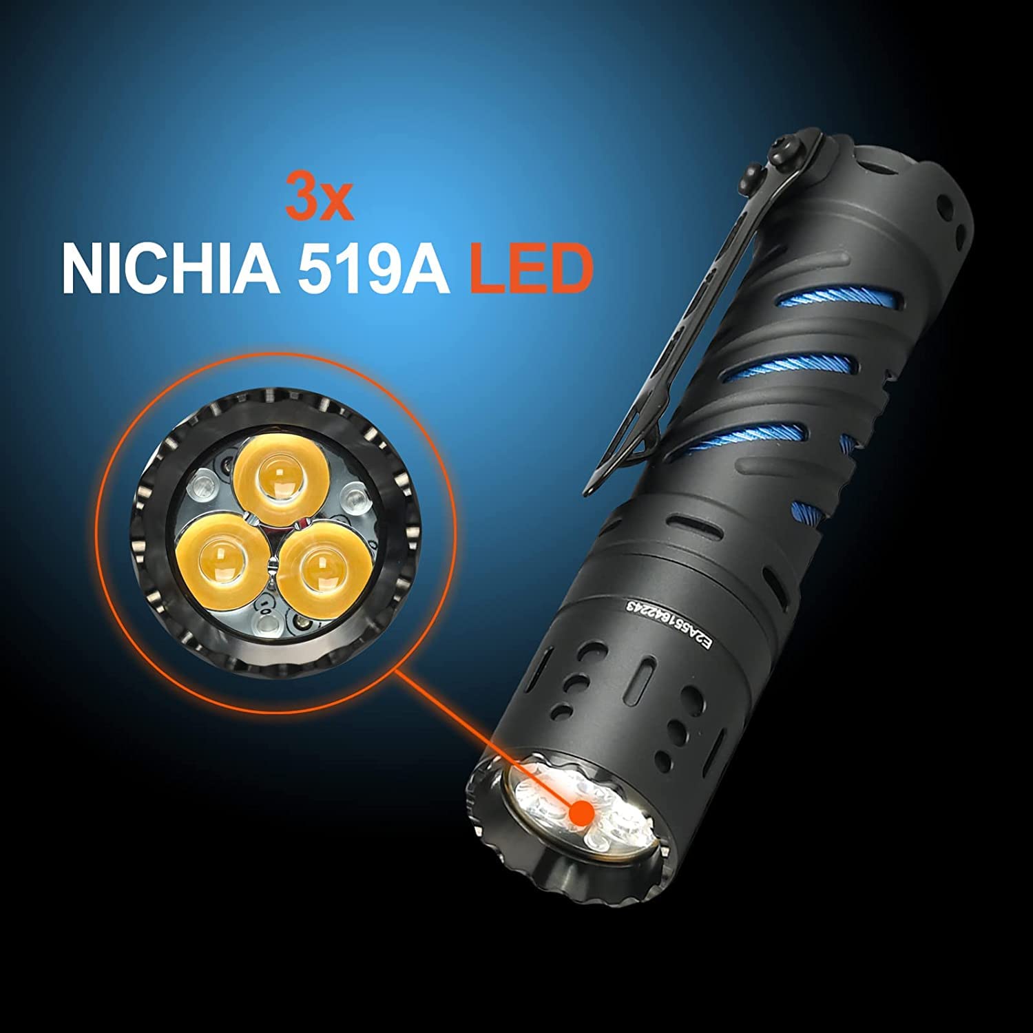 Amazon.co.jp: ACEBEAM E70mini 充電式EDCフラッシュライト 最大