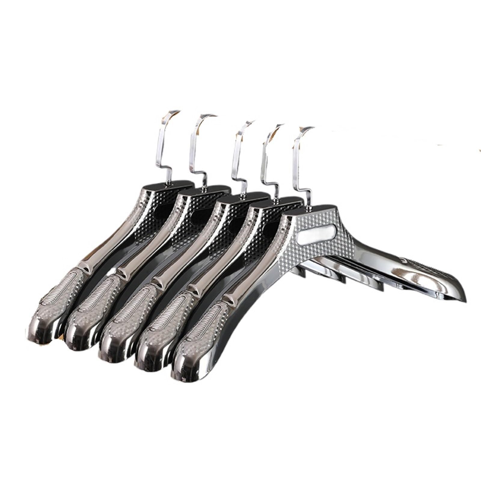 Hangers Clothes Hanger 4CM Wide Shoulder,Non-slip Drying Rack For Clothing Store Display,5pcs Closet Storage For Suit Sweater(Color 01 5pc)
