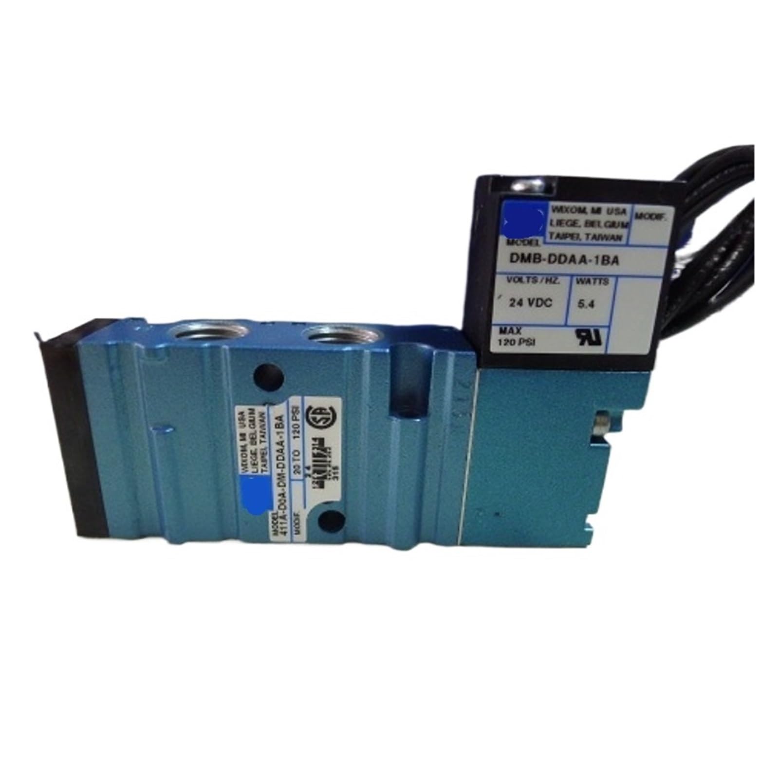 Électrovanne 411A-DOA-DM-DDAA-1BA aimant de commande pneumatique 411A-DOA-DM-DDAJ-1JM