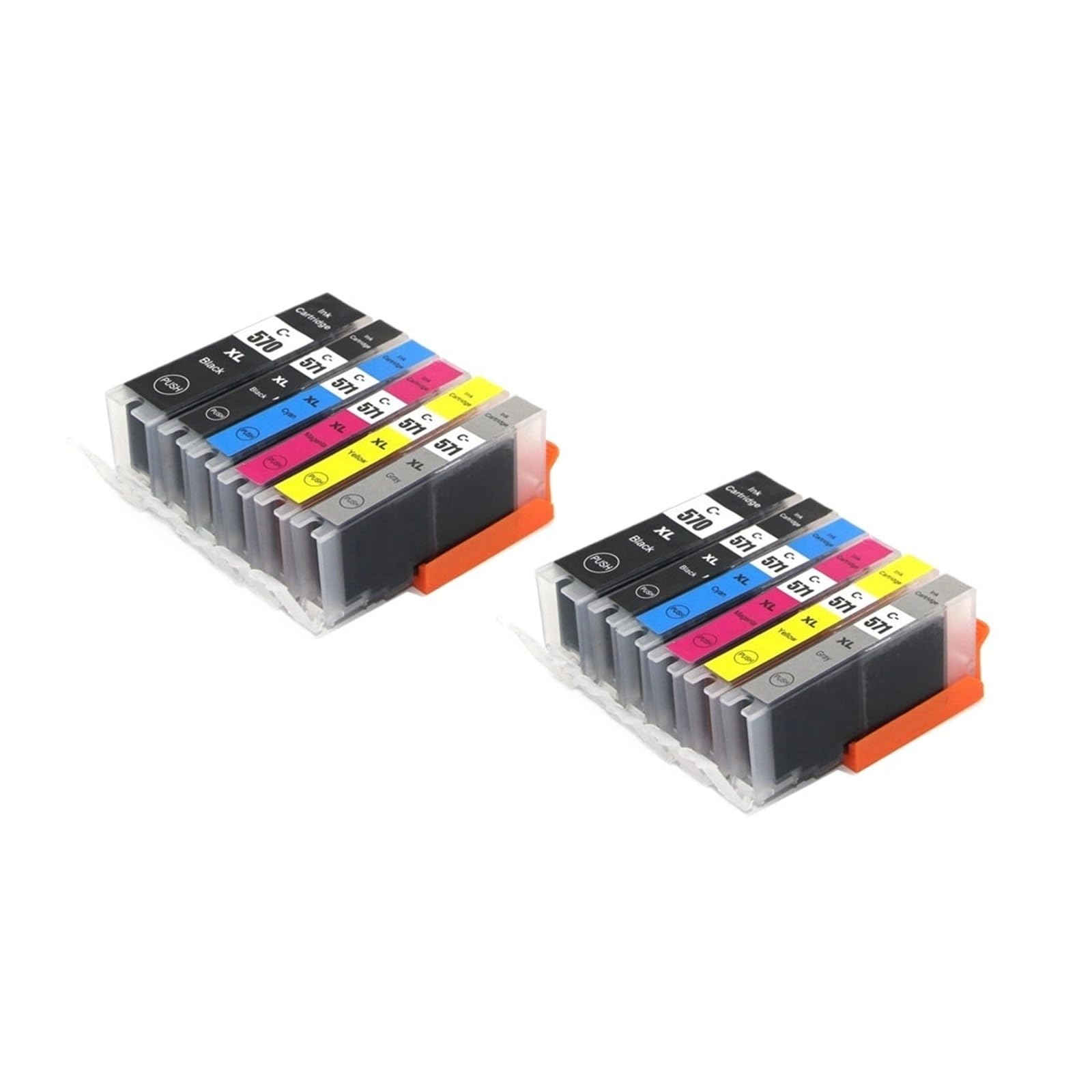 Cartuchos de Tinta PGI-570 CLI-571 compatibles con Canon PIXMA MG7750