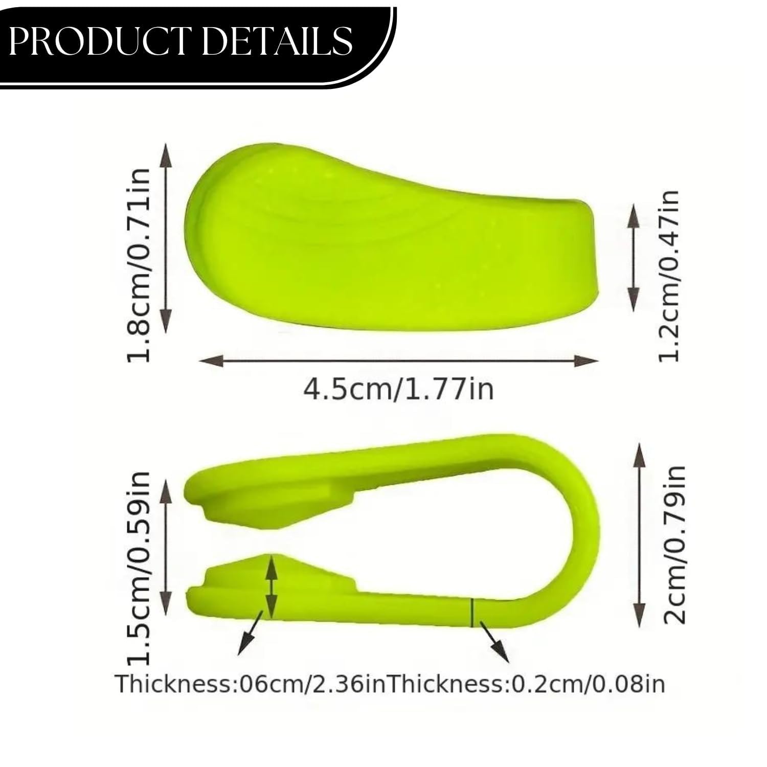 Yatika Creation Plastic Sugar Clip - Multipurpose Mini Tongs for Sugar Cubes, Snacks & Tea Time Use - Lightweight & Durable - Pack of 1 1