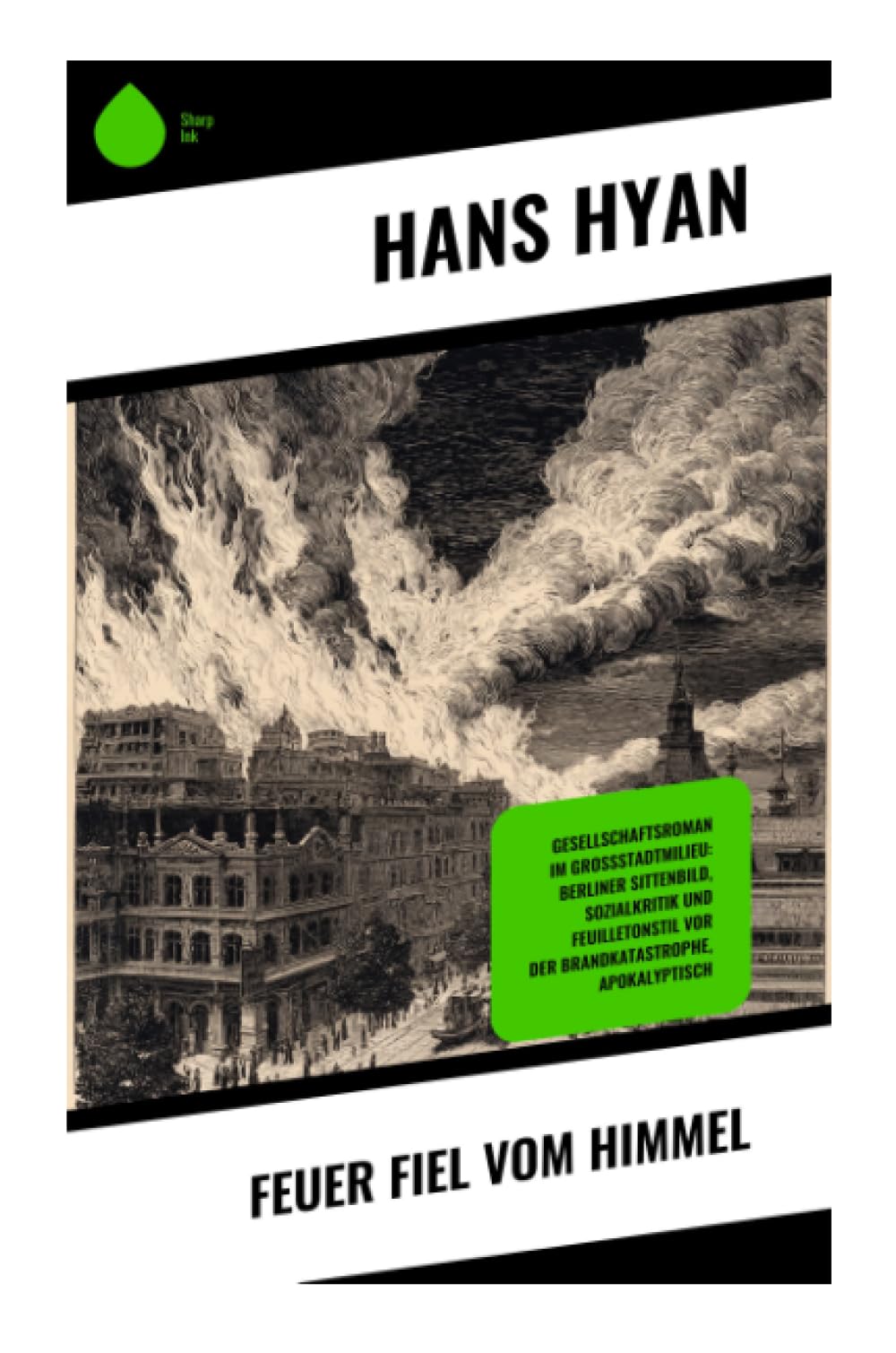 Feuer fiel vom Himmel: Luftkriegsroman der Kaiserzeit über Berlin, Technikangst und Großstadtpanik an der Heimatfront