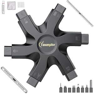 Tassmpitor for iPhone Cleaning Kit Phone Port Cleaner Cleaner Kit for AirPod iPhone Pro Max Cleaning Putty for