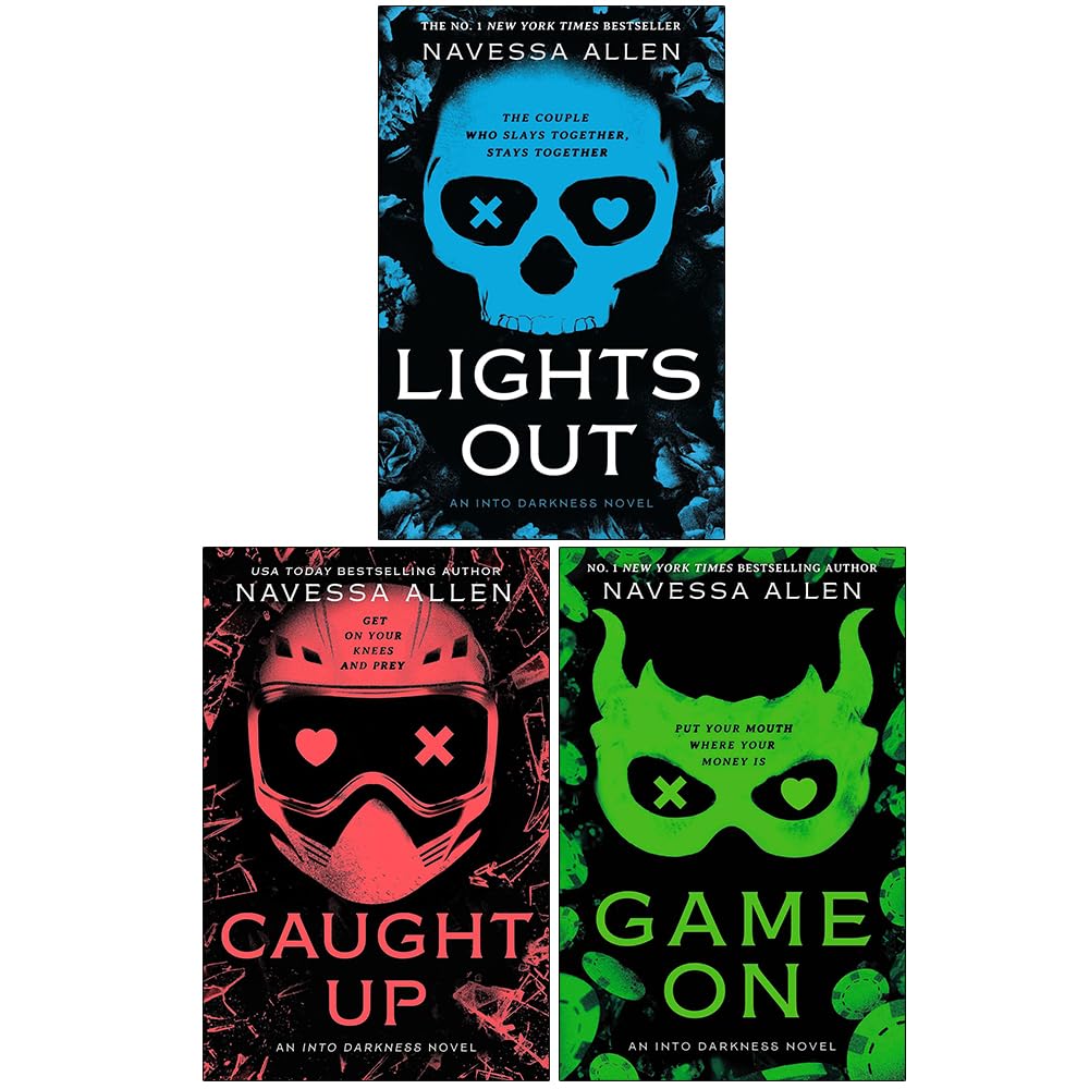 Into Darkness Series 3 Books Collection Set By Navessa Allen (Lights Out, Caught Up & Game On)