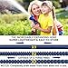 WOVUU Garden Hose Expandable 100FT,Flexible Durable Water Hose with 10 Spray Hose Nozzle/Self-locking Leakproof Self-installion/Lightweight No-Kink/3750D Fabric/3-Layers Latex/3/4