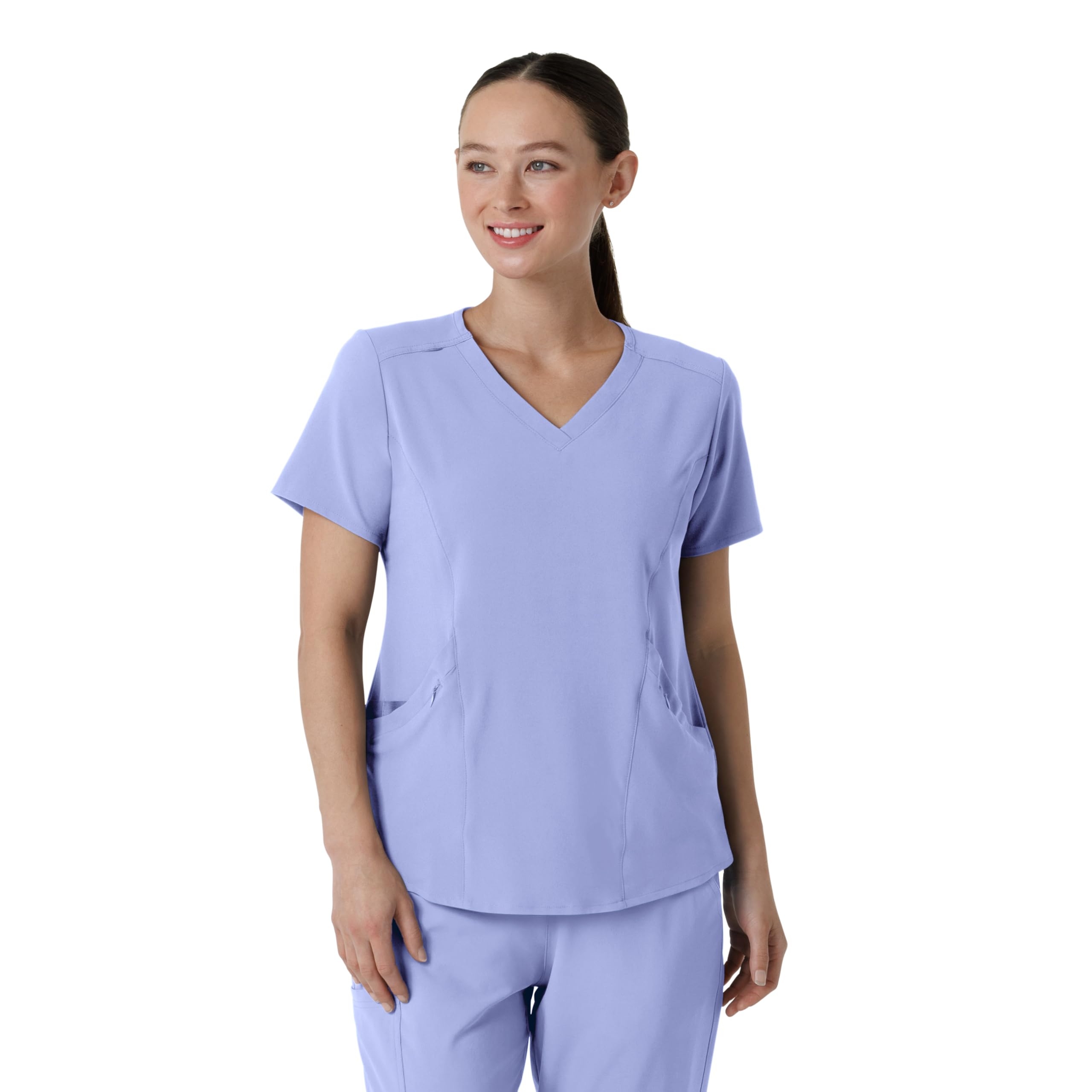 WonderWink Renew Damen Scrub Top V-Ausschnitt