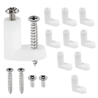 PCB Board Mounting Feet, 50 Pcs with Screws