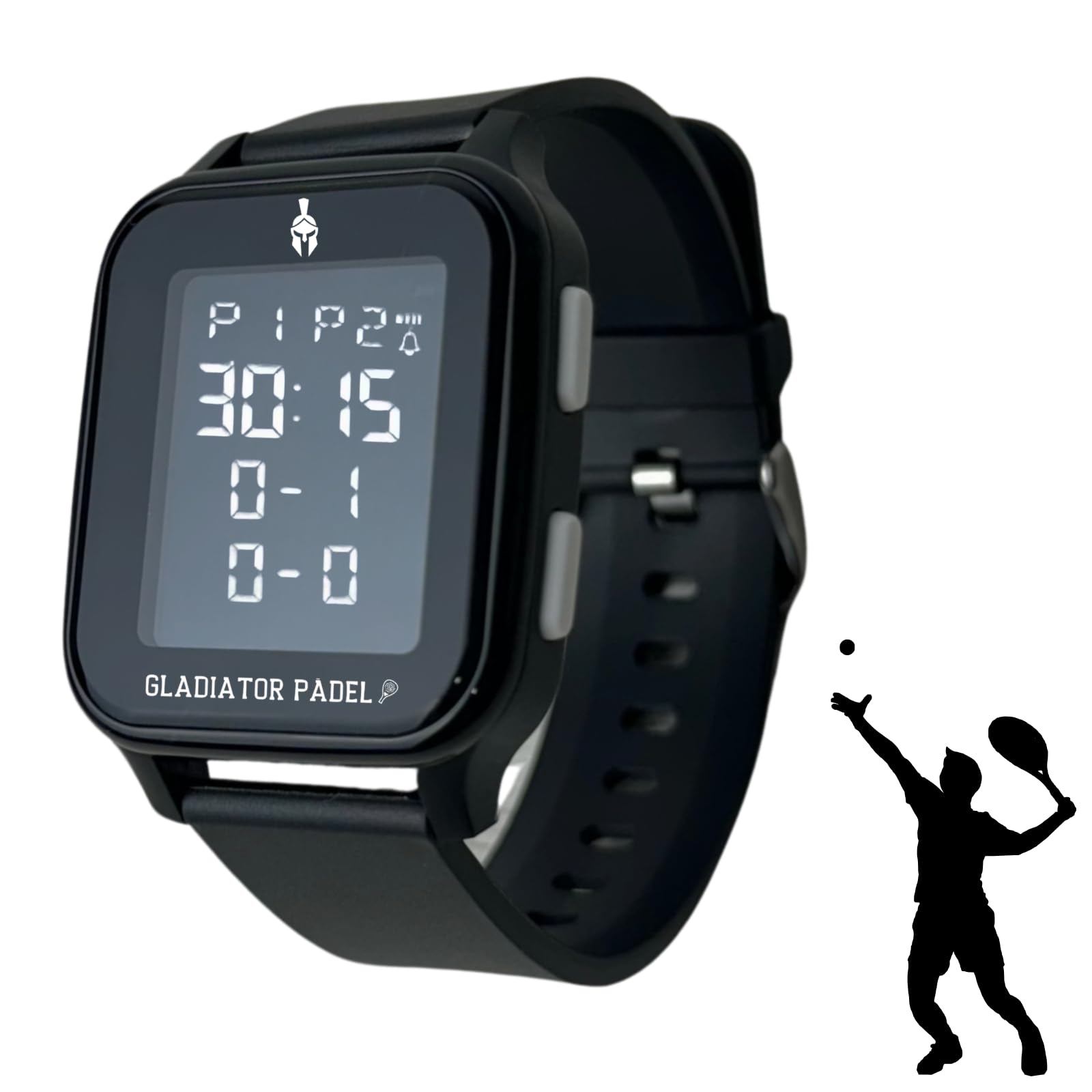 Reloj Contador Puntos Padel y Tennis | + Modo Alarma-Cronometro y Reloj | Resistente al Agua |Accesorios Padel| Marcador DE Puntos Padel |Padel Accesorios |Contador Padel |Regalo Padel