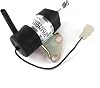 SINOCMP 16851-60011 16851-60012 16851-60013 16851-60014 16851-60015 12V Fuel Shut Off Stop Solenoid Valve 052600-4530 6670776 for Kubota Z482 Engine Tractor B7410D BX1500D RTV900G